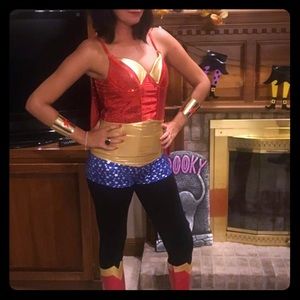 HALLOWEEN SALE SuperWoman Halloween Costume &Boots